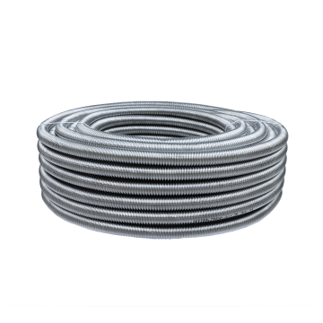 Unannealed corrugated steel tube