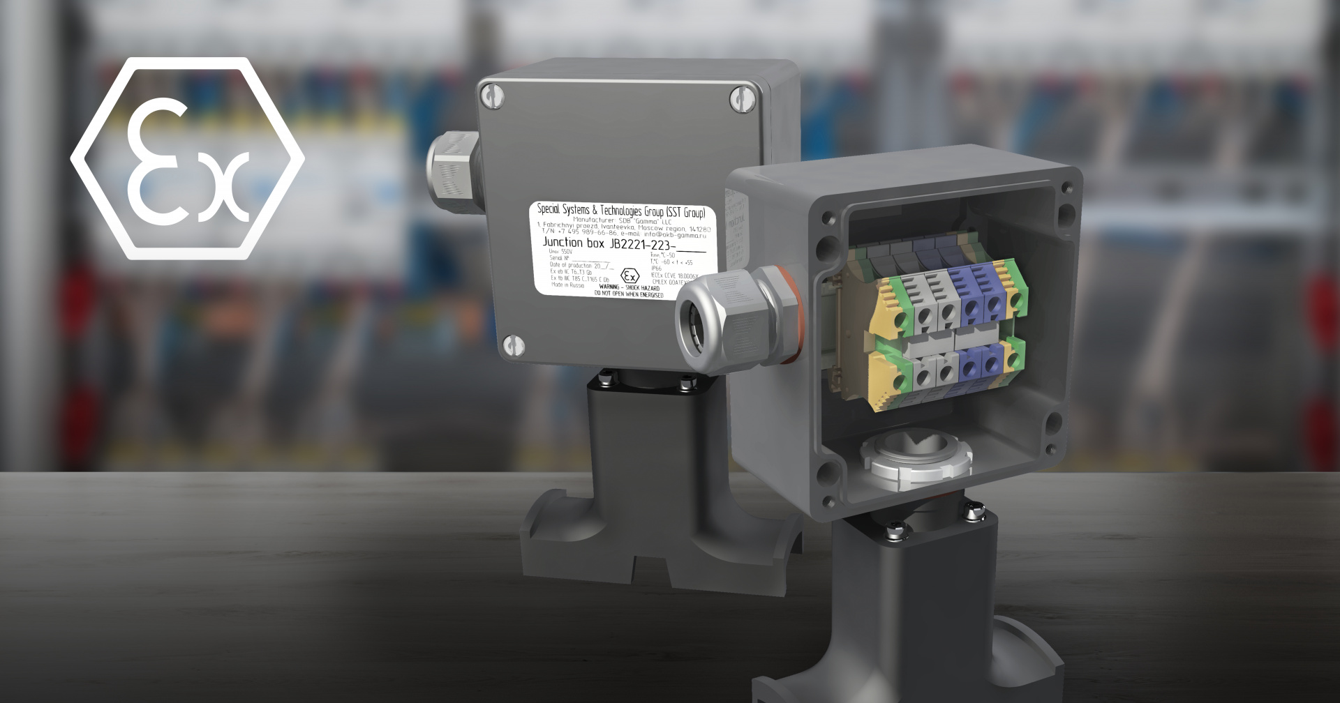 Safety of Explosion-proof Junction Boxes is Certified by ATEX